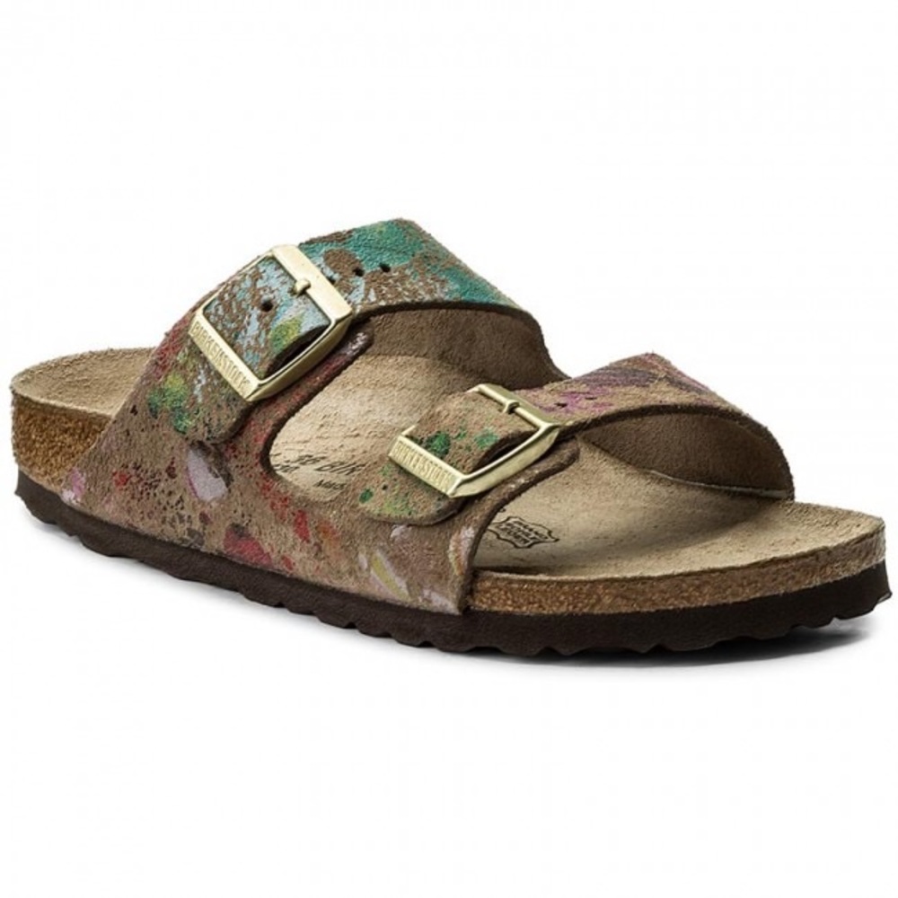 BIRKENSTOCK flower crush sandals.